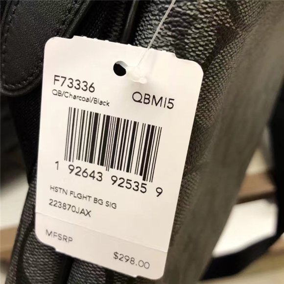 Coach F73336 Houston Flight Bag In Signature Canva - Picture 5 of 9